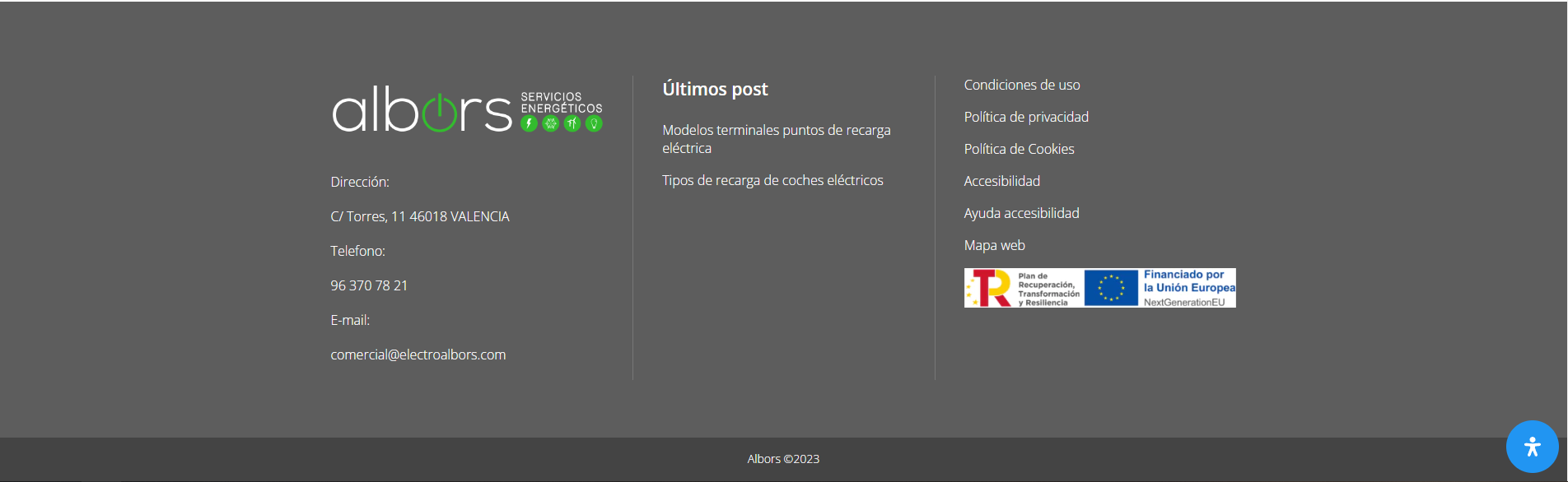 , Ayuda accesibilidad